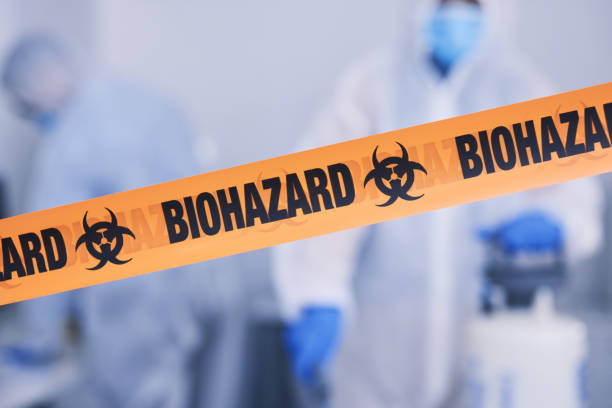 Professional Blood Cleanup technician working in Colonia, NJ